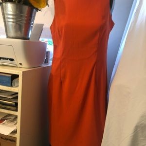 Orange dress